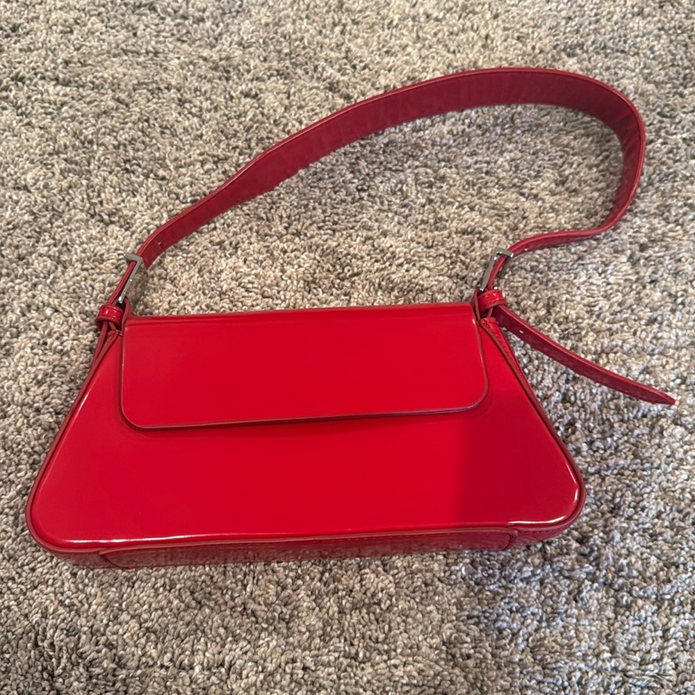 Zara red shoulder bag
